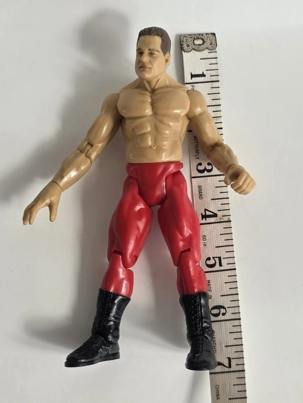 Vintage 1999 WWF WWE Jakks Pacific Chris Benoit Wrestling Toy Action Figure